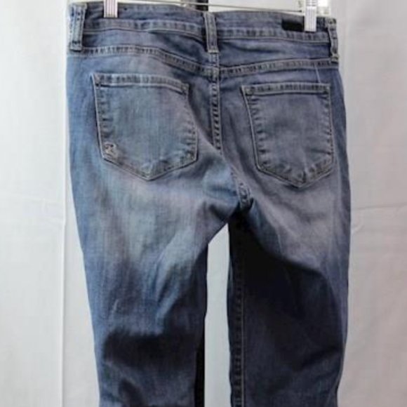 KUT Women's Blue Low Rise Skinny Jeans SZ 4 - Picture 2 of 3